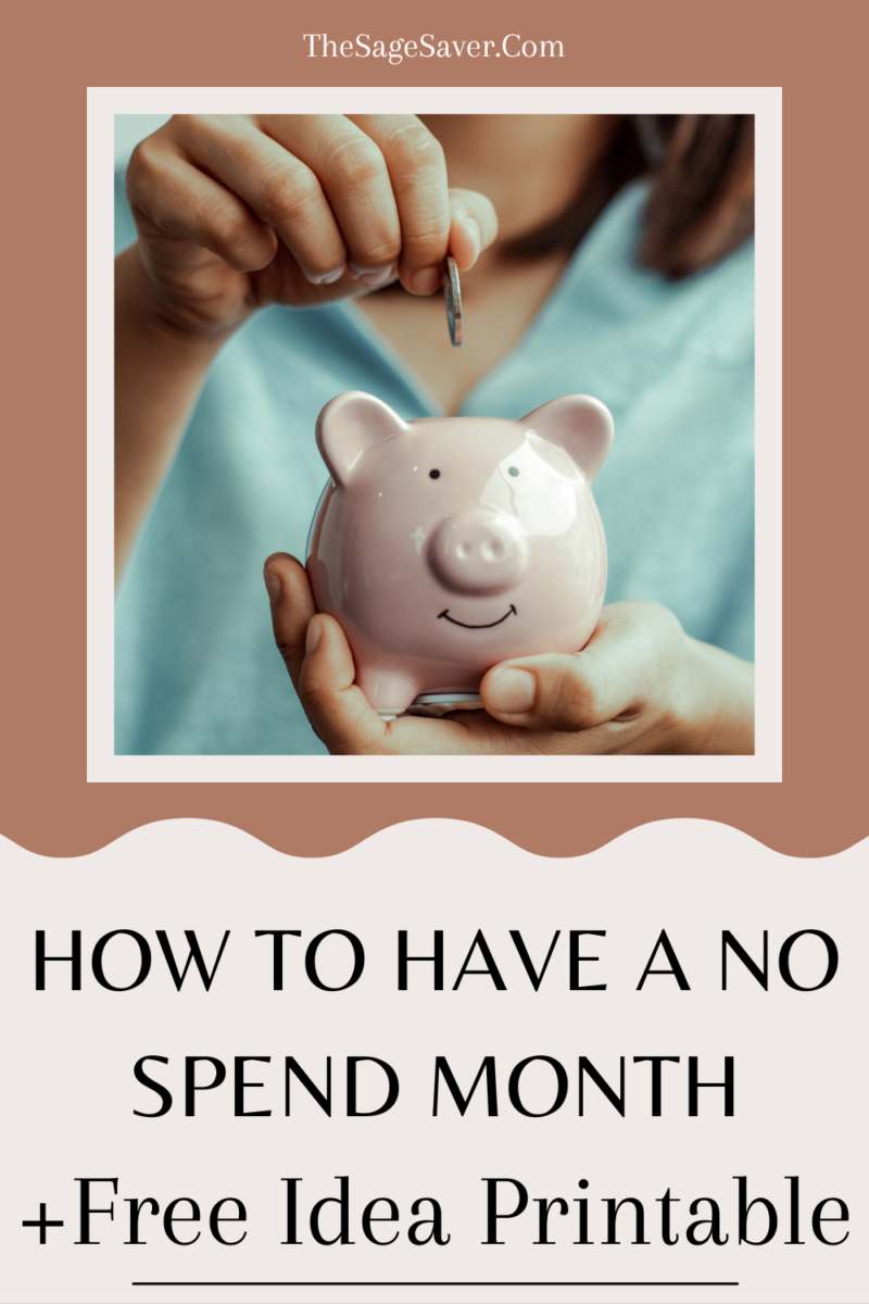no spend month challenge
