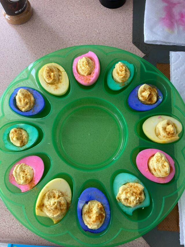 easter deviled eggs