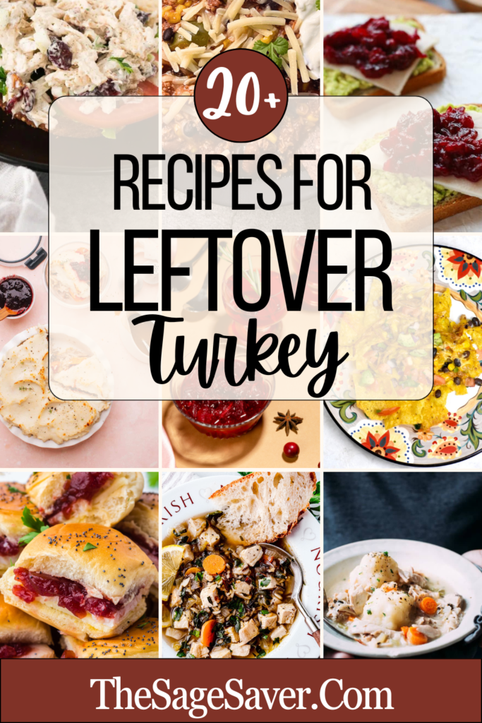 20+ Frugal & Easy Ways to Use Leftover Thanksgiving Turkey - The Sage Saver