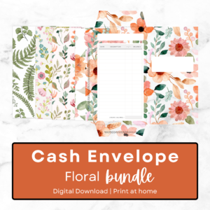 floral cash envelopes