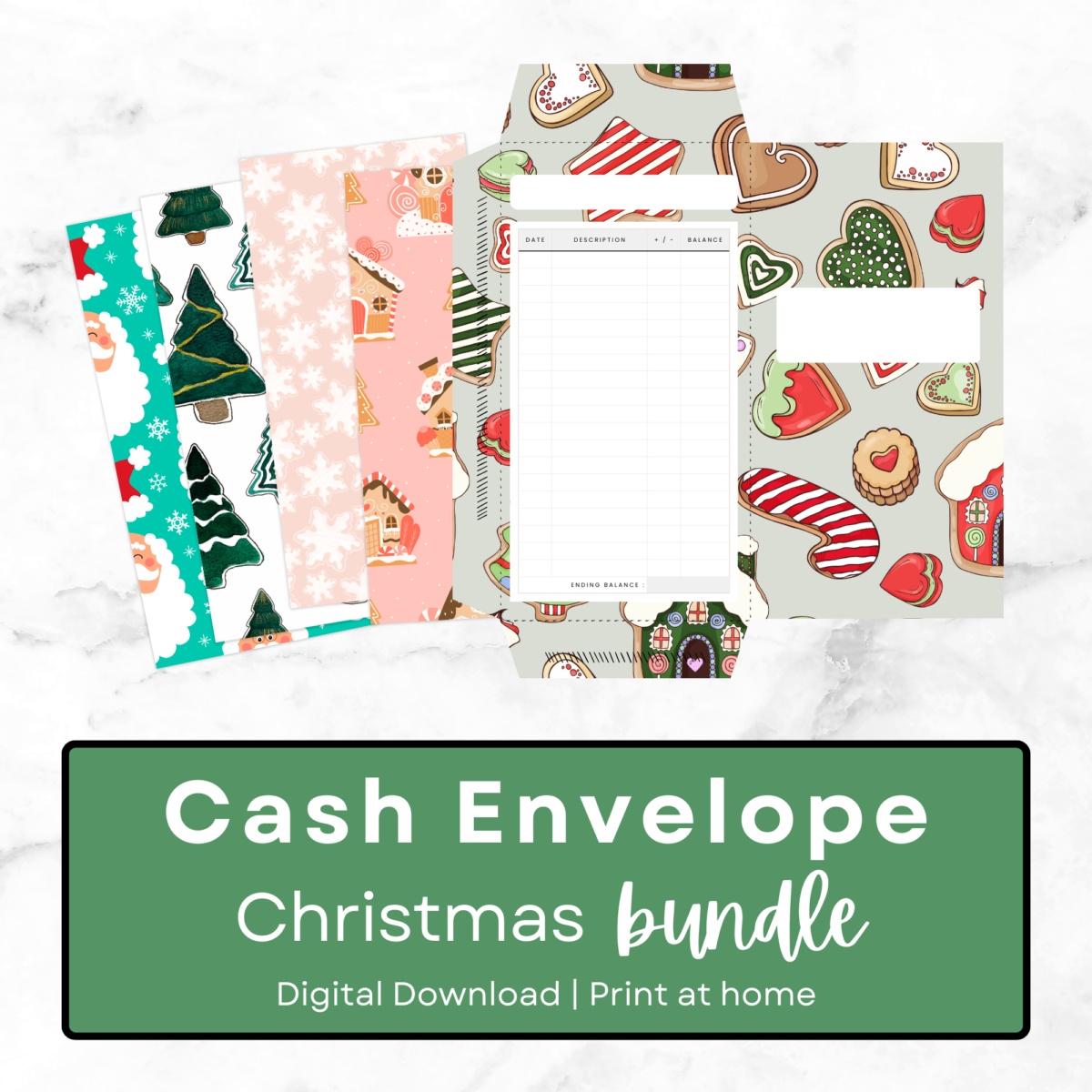 christmas cash envelope