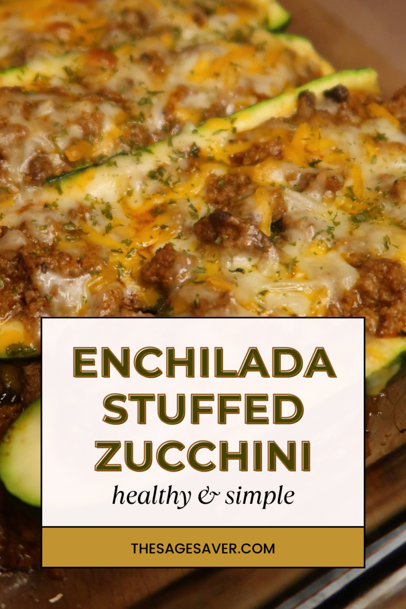 enchilada stuffed zucchini