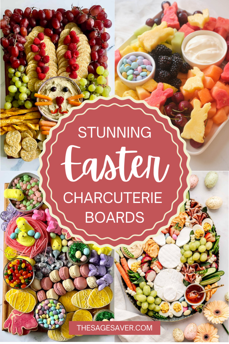easter charcuterie board