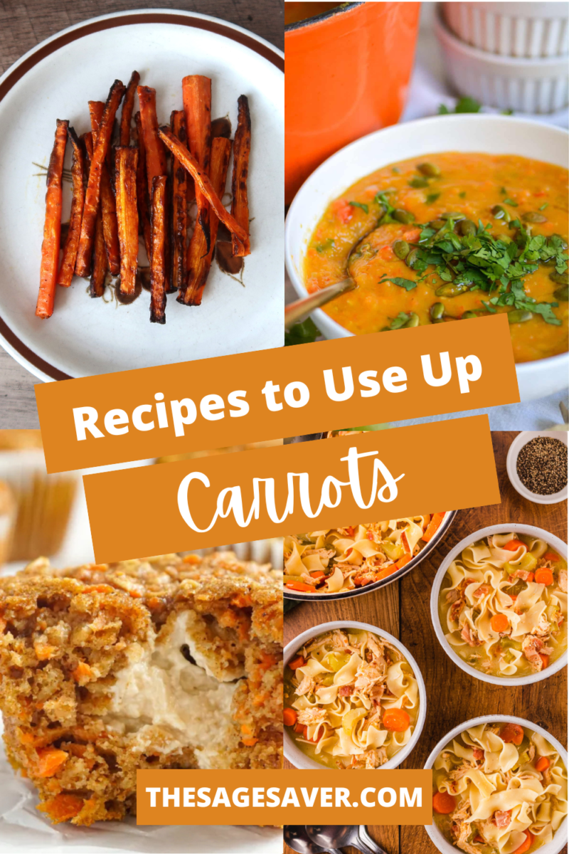 recipes to use up carrots