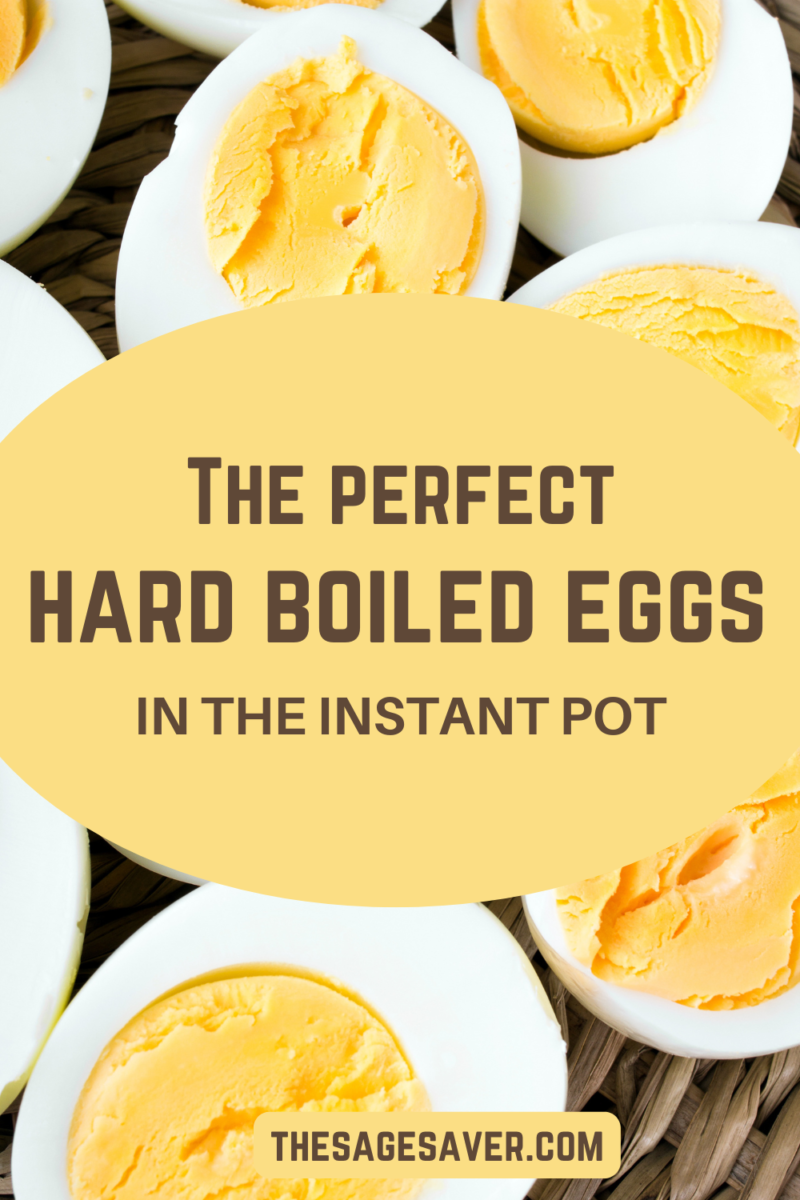 hard boiled eggs in the instant pot