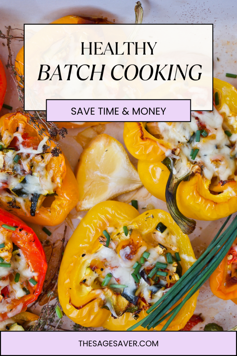 HEALTHY BATCH COOKING IDEAS