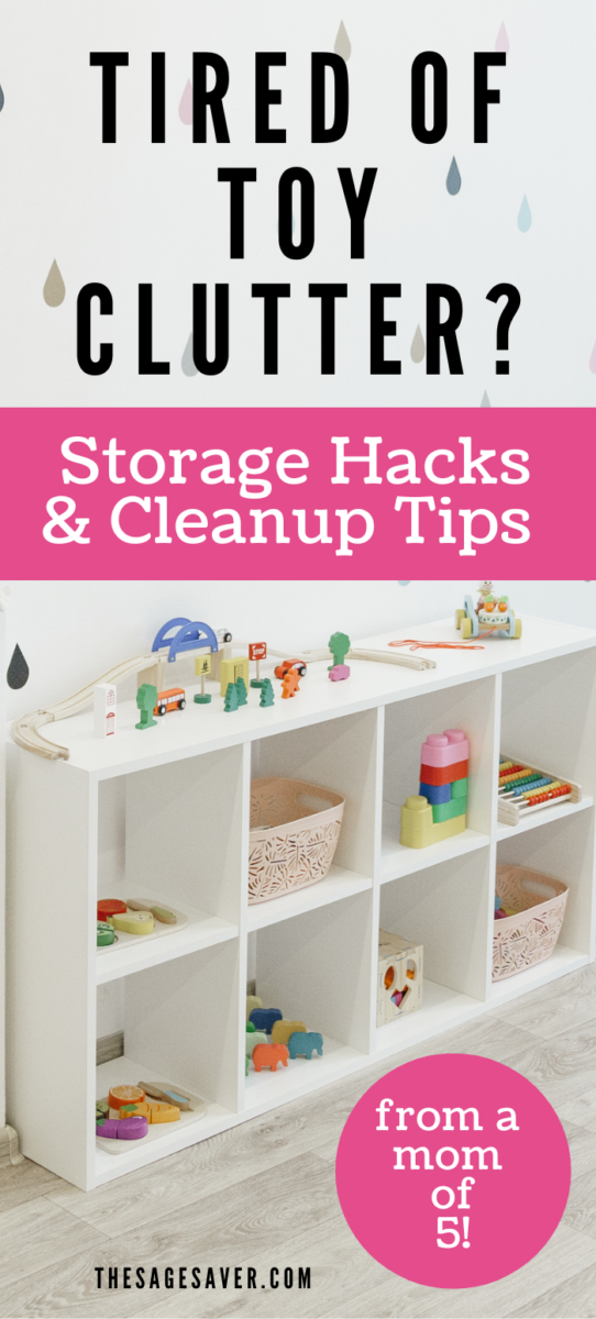 how to organize kids' toys