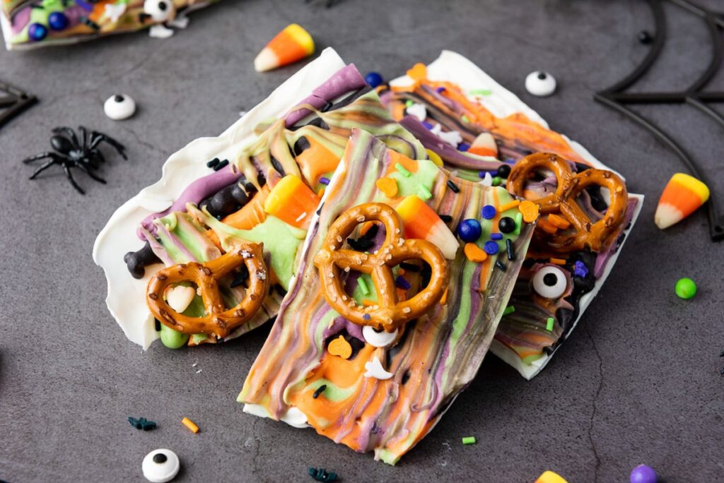 halloween bark